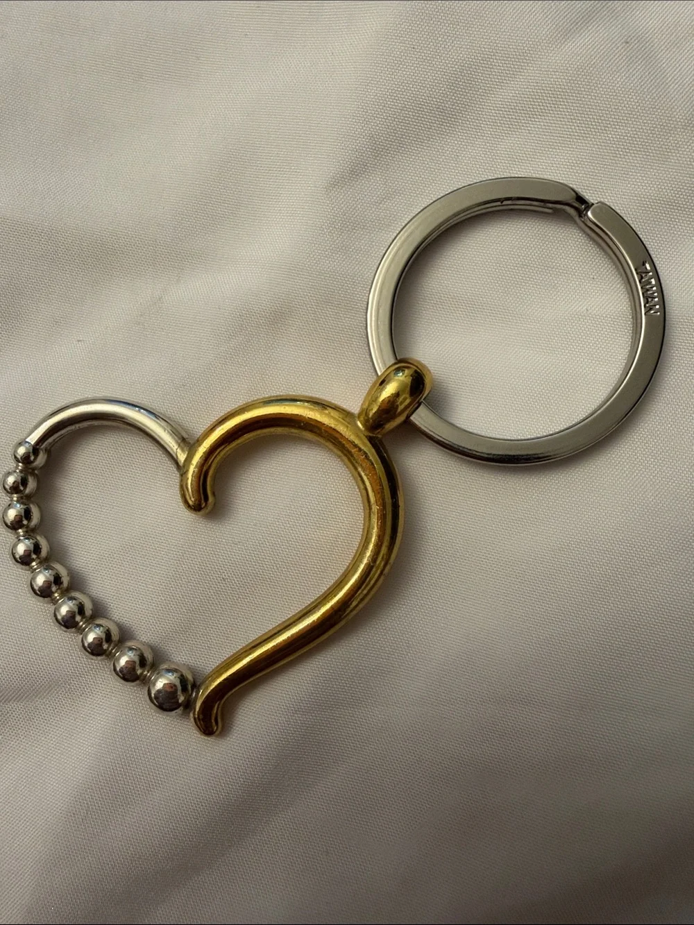 Brighton Sparkle Heart Key Fob